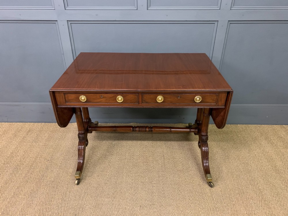 Regency Period Mahogany Sofa Table View II