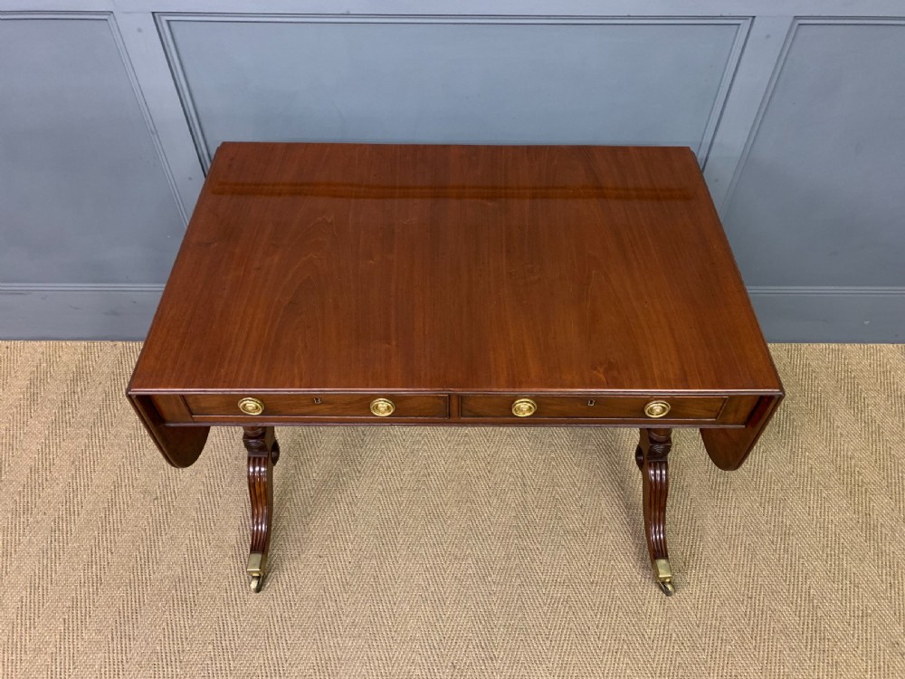 Regency Period Mahogany Sofa Table View IV