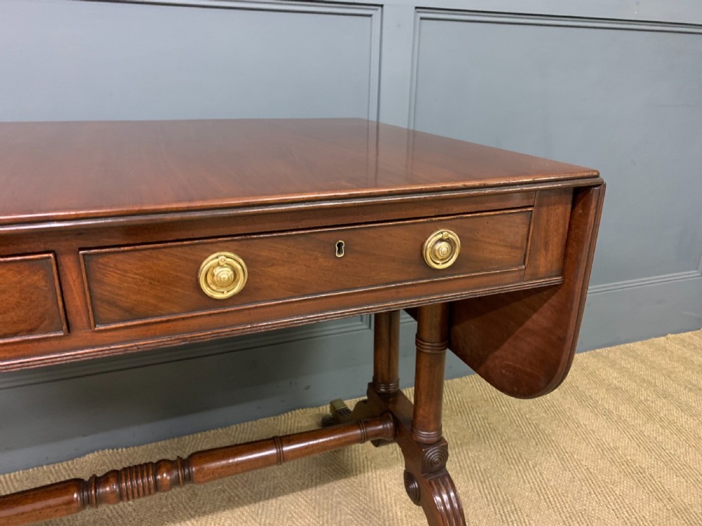 Regency Period Mahogany Sofa Table View V