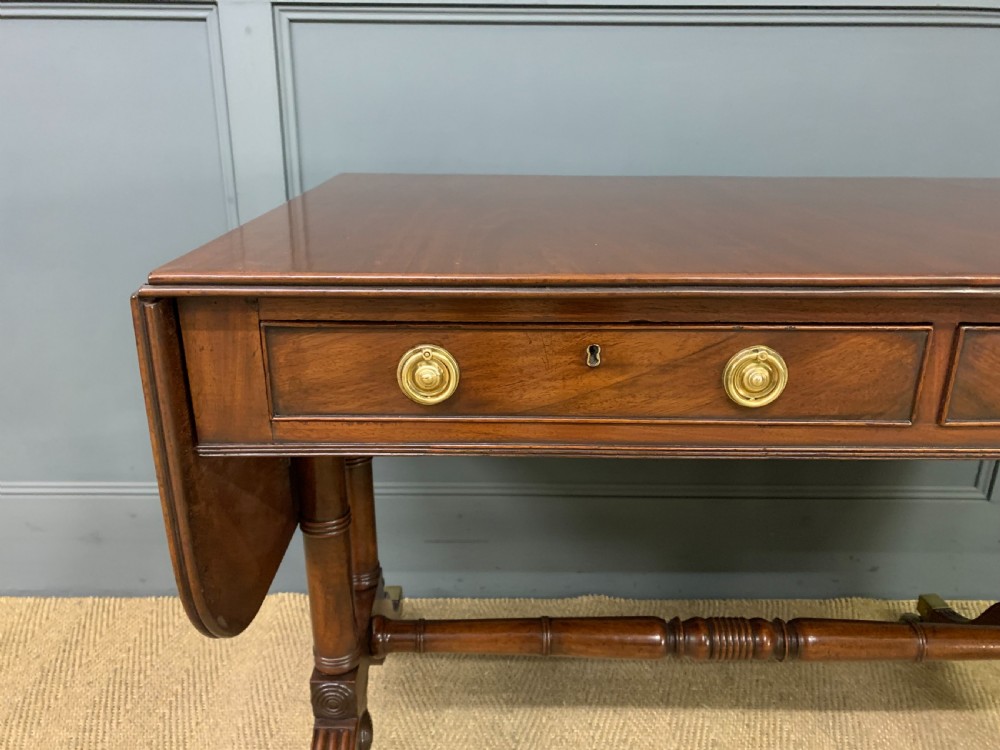 Regency Period Mahogany Sofa Table View VI