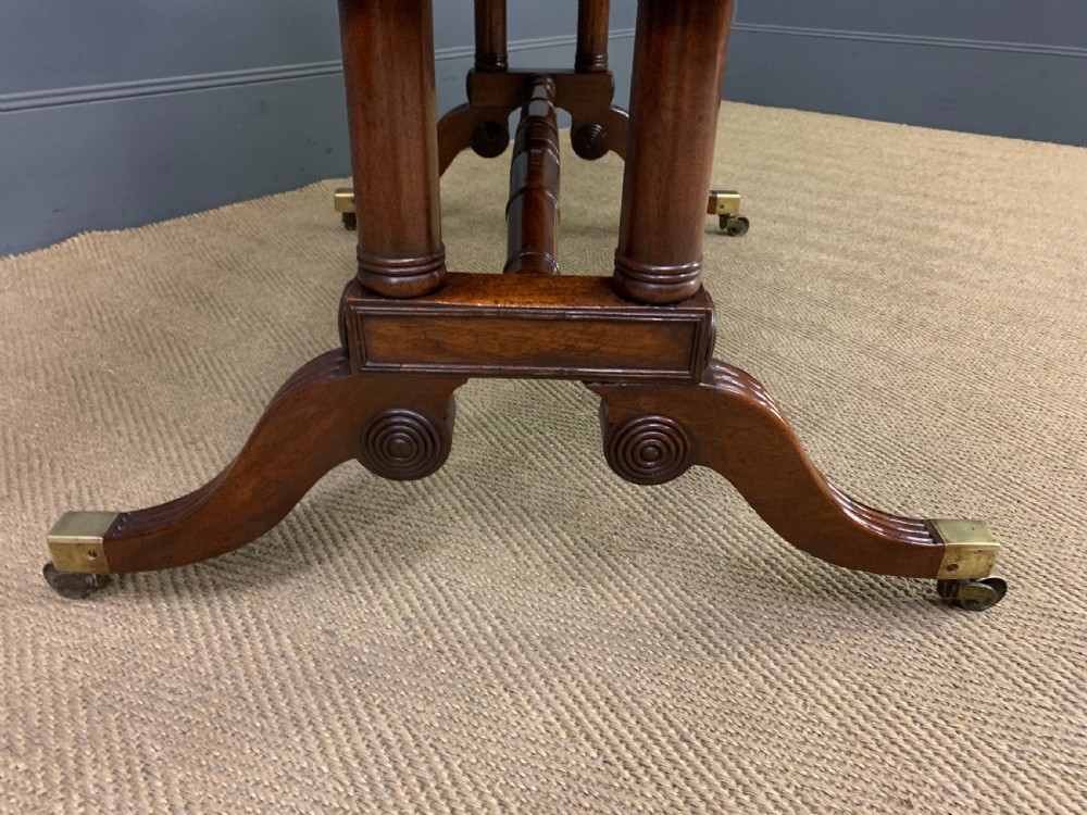 Regency Period Mahogany Sofa Table View XIII