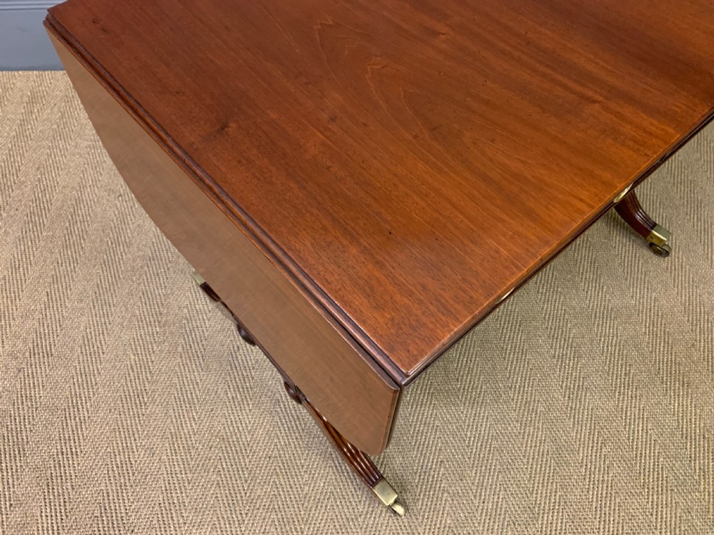 Regency Period Mahogany Sofa Table View XV