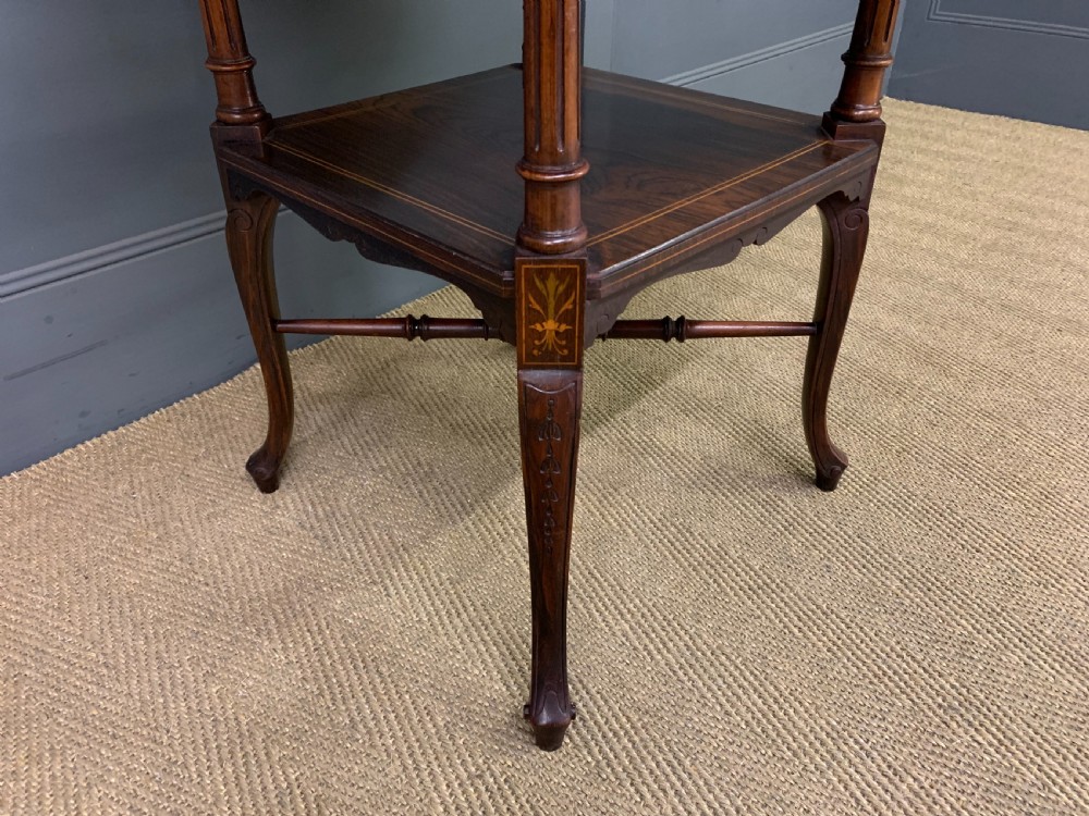 Inlaid Rosewood Occasional Table View V