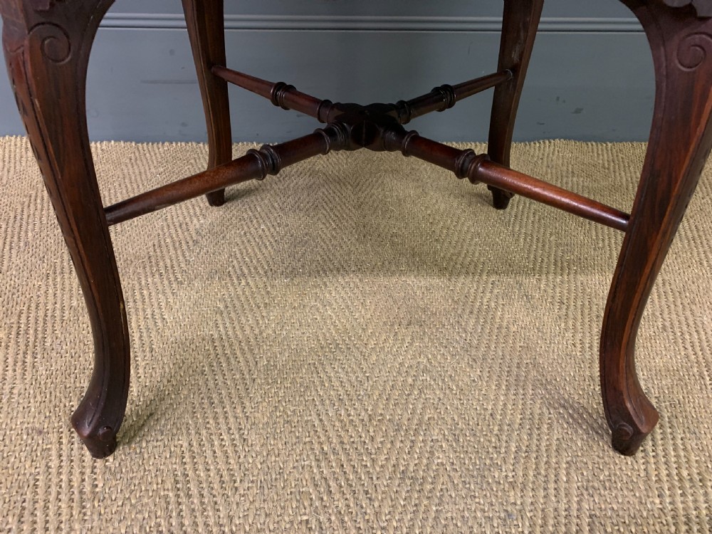 Inlaid Rosewood Occasional Table View VII