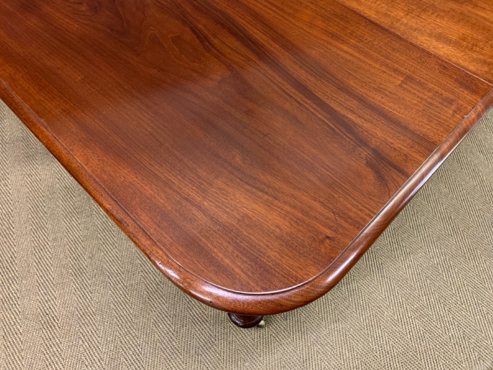 William IV Mahogany 3 Leaf Extending Dining Table View IX