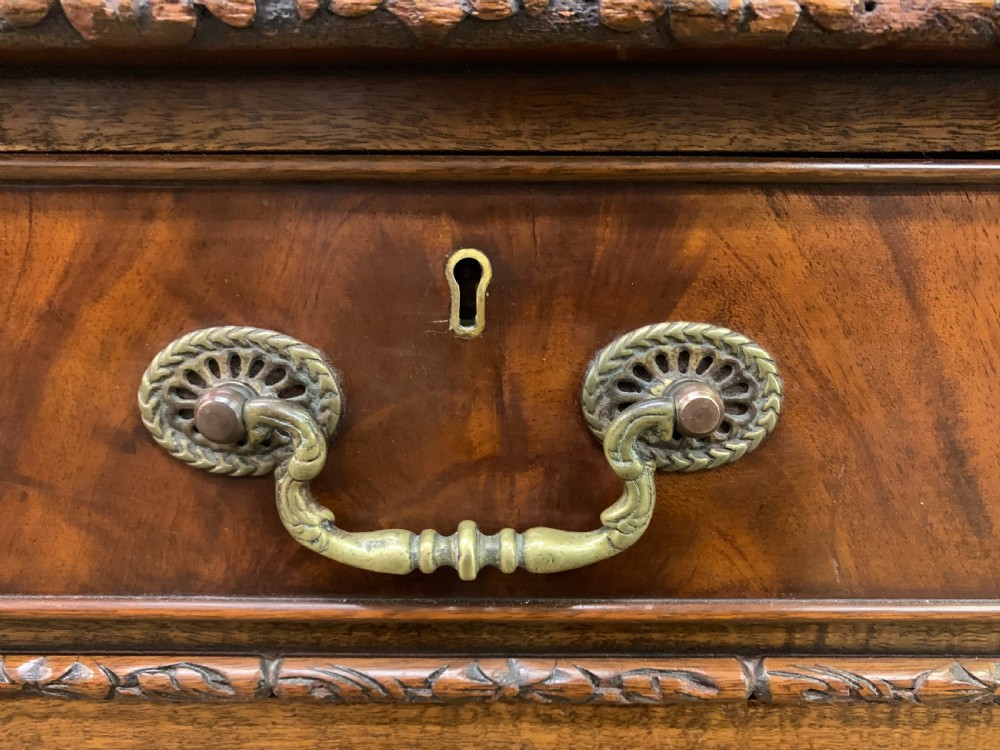 Maple and Co Mahogany Partners Desk View VII