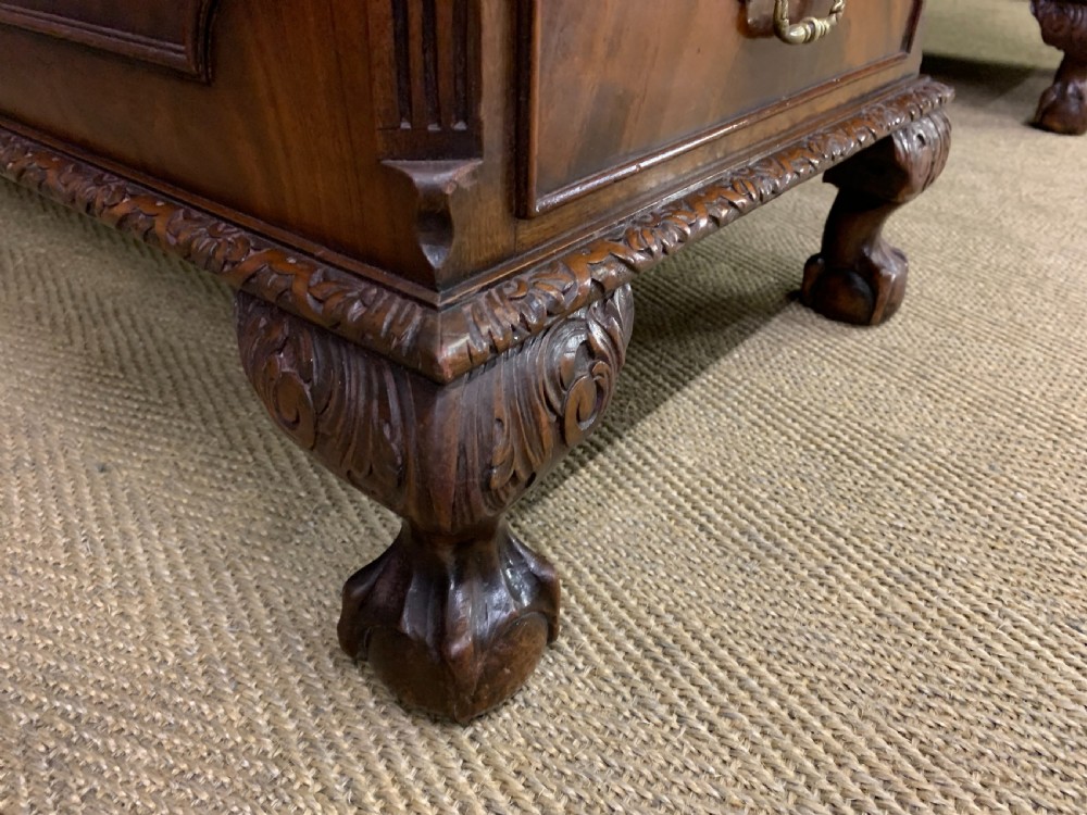 Maple and Co Mahogany Partners Desk View IX