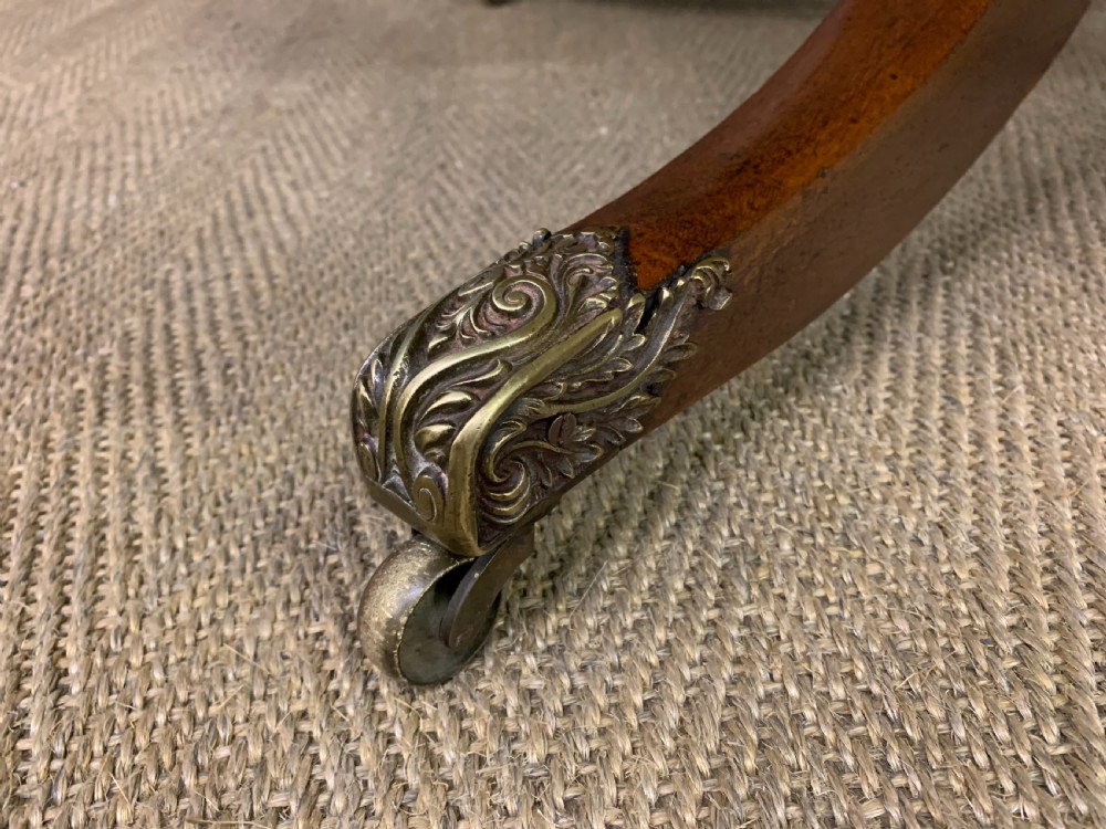Georgian Mahogany Tilt Top Table View V