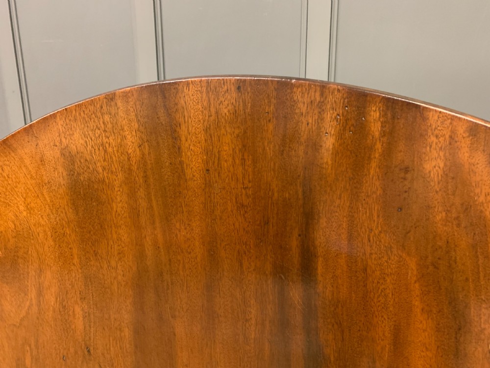 Georgian Mahogany Tilt Top Table View IX