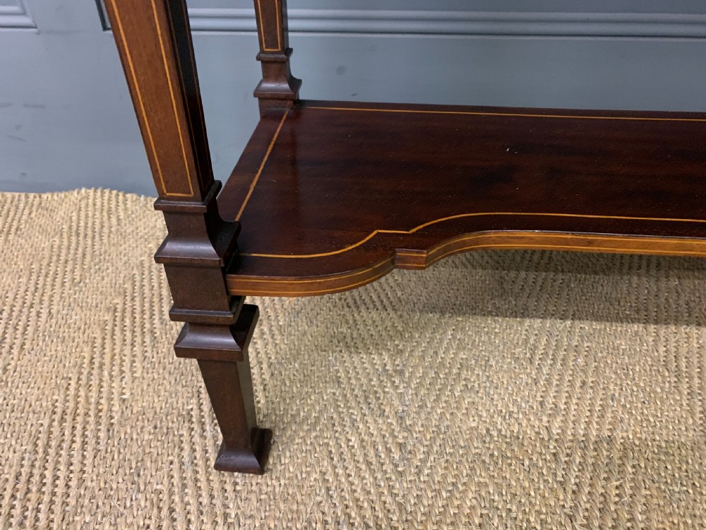 Edwards and Roberts Inlaid Mahogany Display Cabinet View VI