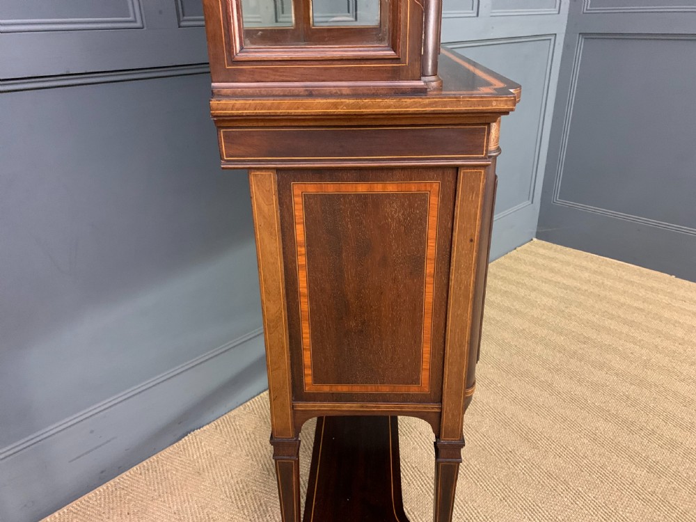 Edwards and Roberts Inlaid Mahogany Display Cabinet View XIX