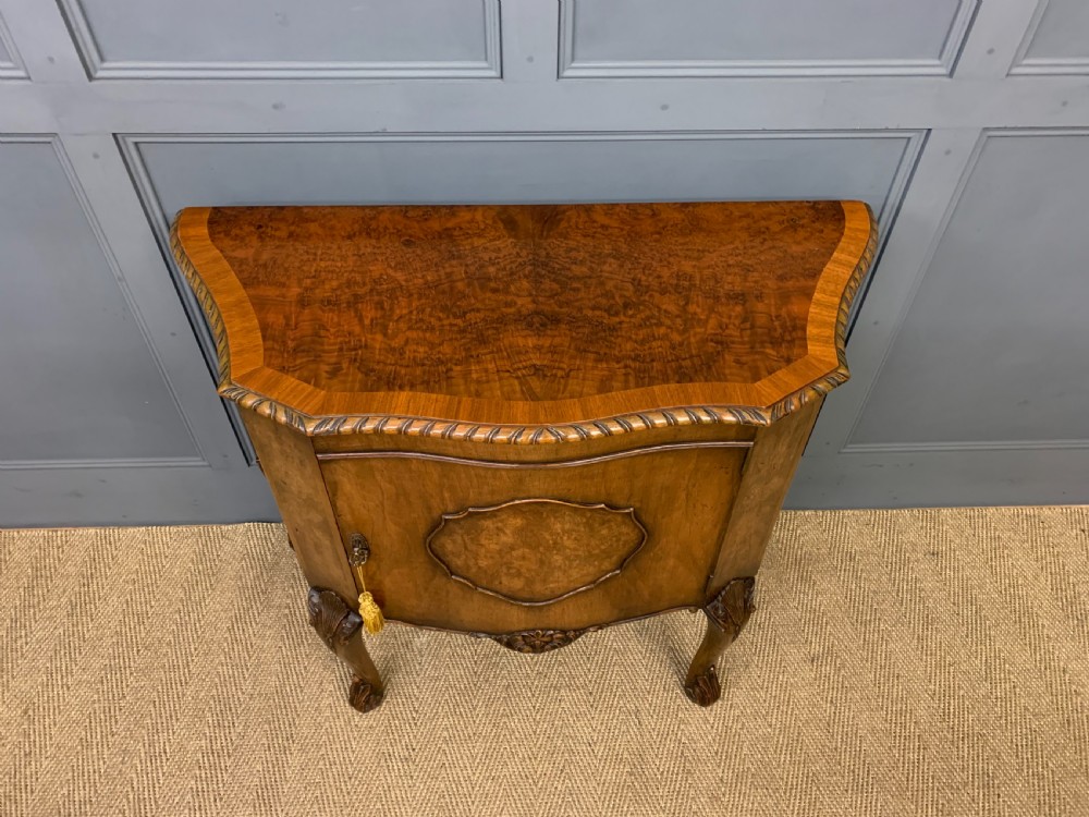 Burr Walnut Side Cupboard View III