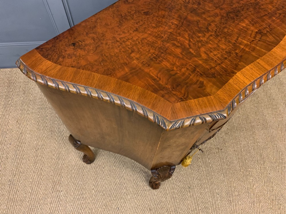 Burr Walnut Side Cupboard View VIII