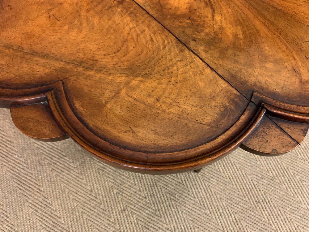 Burr Walnut Gate Leg Coffee Table View VI