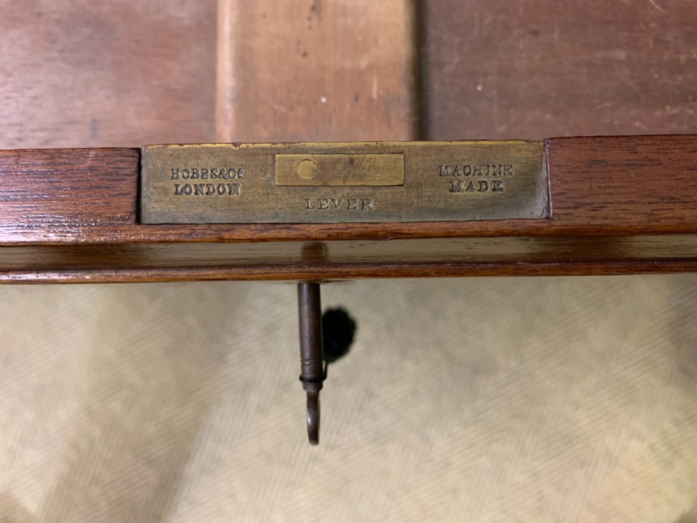 Large Victorian Walnut Pedestal Desk View XIII