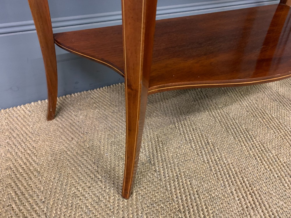 Edwards and Roberts Inlaid Mahogany Display Cabinet View VII