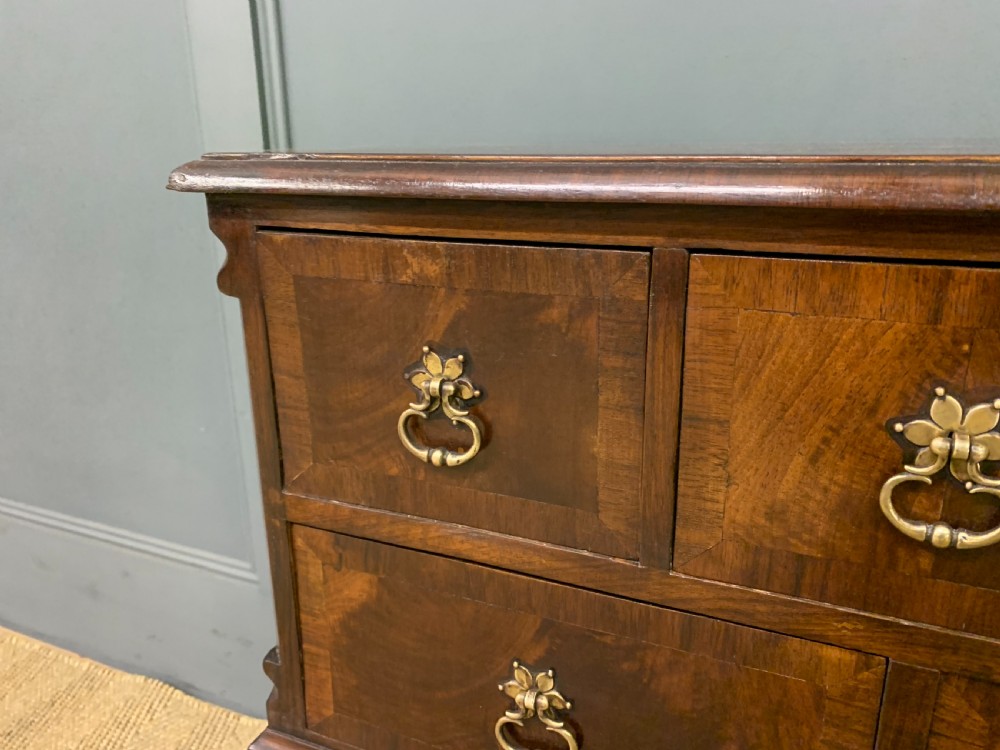 Queen Anne Style Burr Walnut Chest  View II