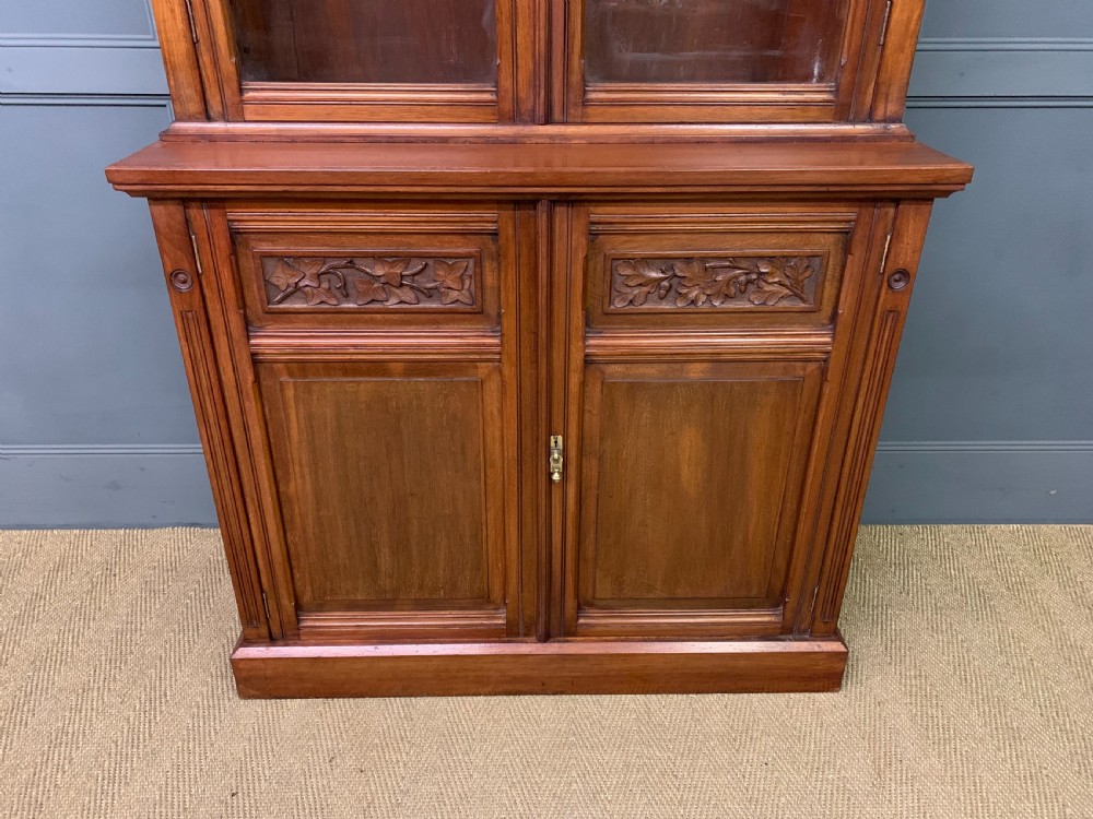 Arts and Crafts Walnut Bookcase View IV