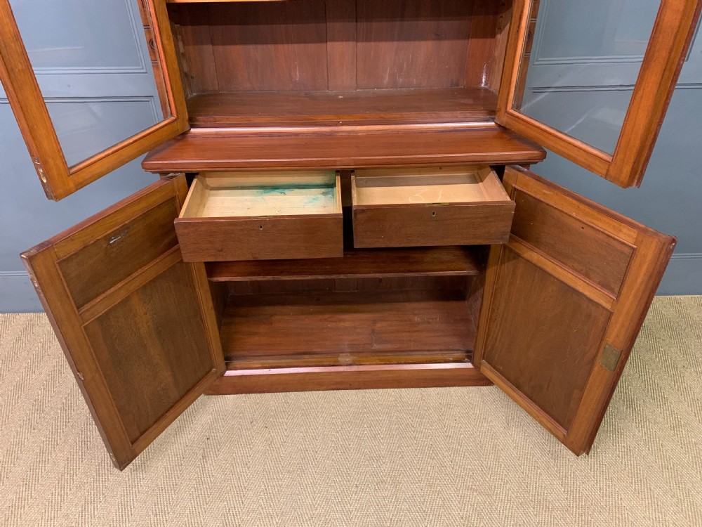 Arts and Crafts Walnut Bookcase View VII