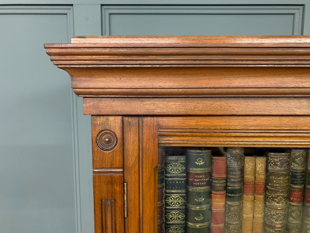 Arts and Crafts Walnut Bookcase View VIII