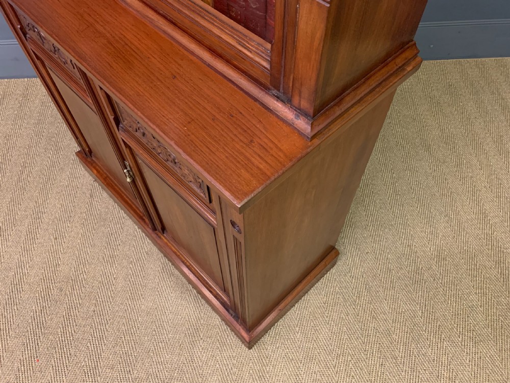 Arts and Crafts Walnut Bookcase View XIV