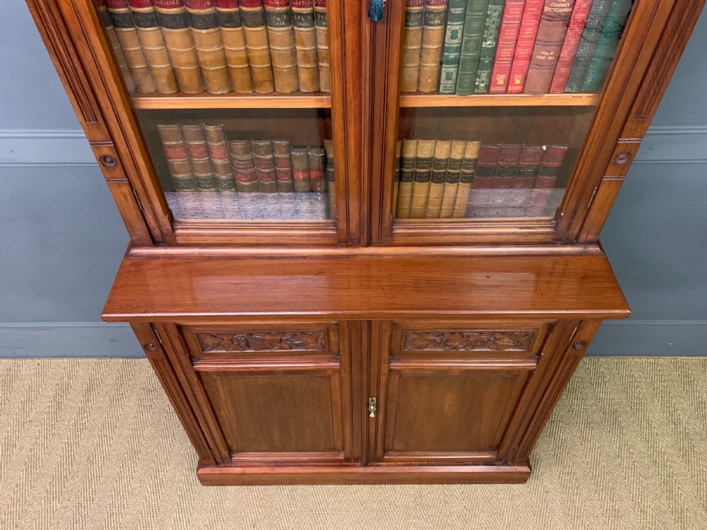 Arts and Crafts Walnut Bookcase View XVI