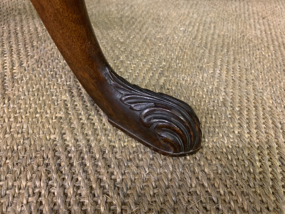 Mahogany Tripod Lamp Table View VII