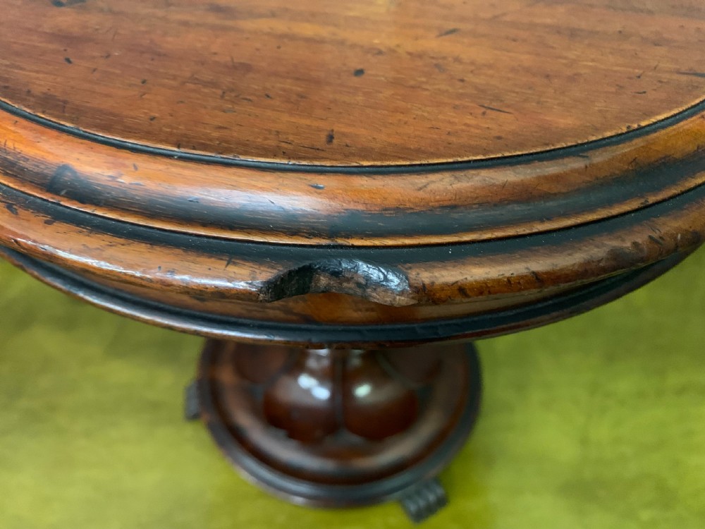 Victorian Mahogany Apprentice Table View VI