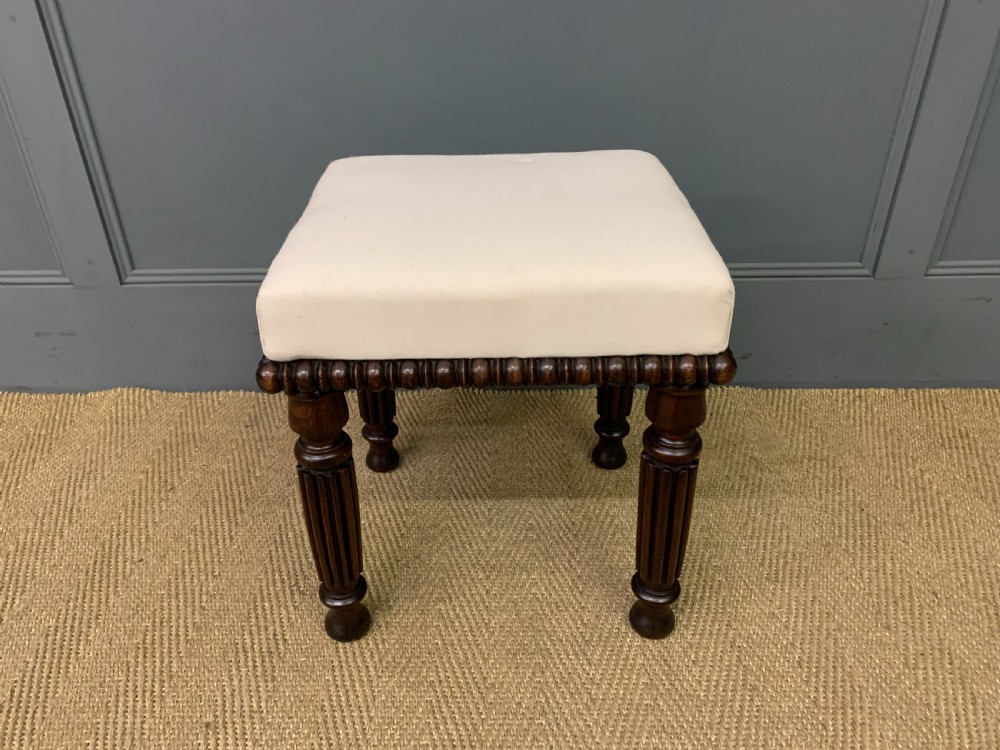 George IV Mahogany Stool