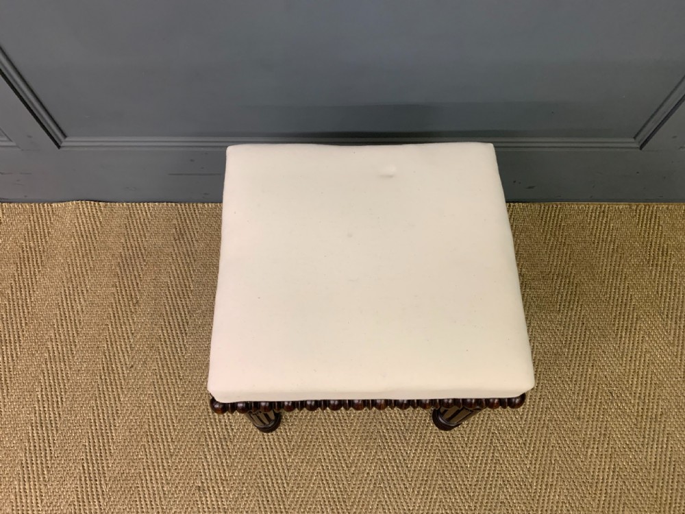 George IV Mahogany Stool View III