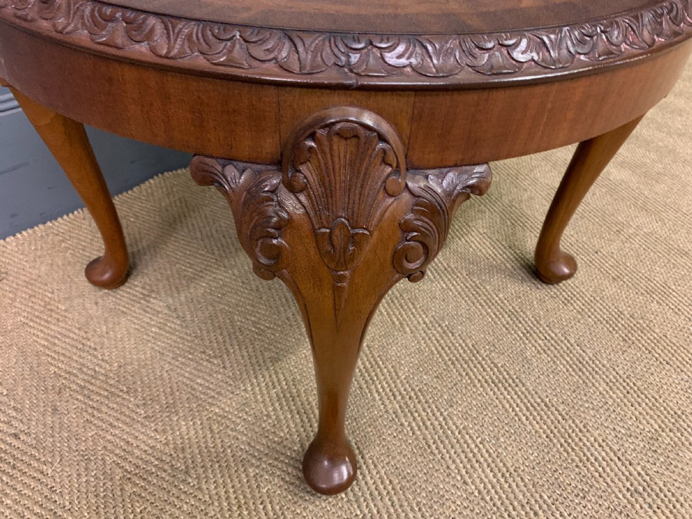 Pair of Flame Mahogany Coffee Tables View VI