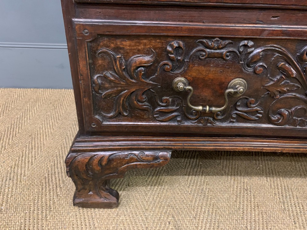 Large 18th Century Carved Walnut Commode View IV
