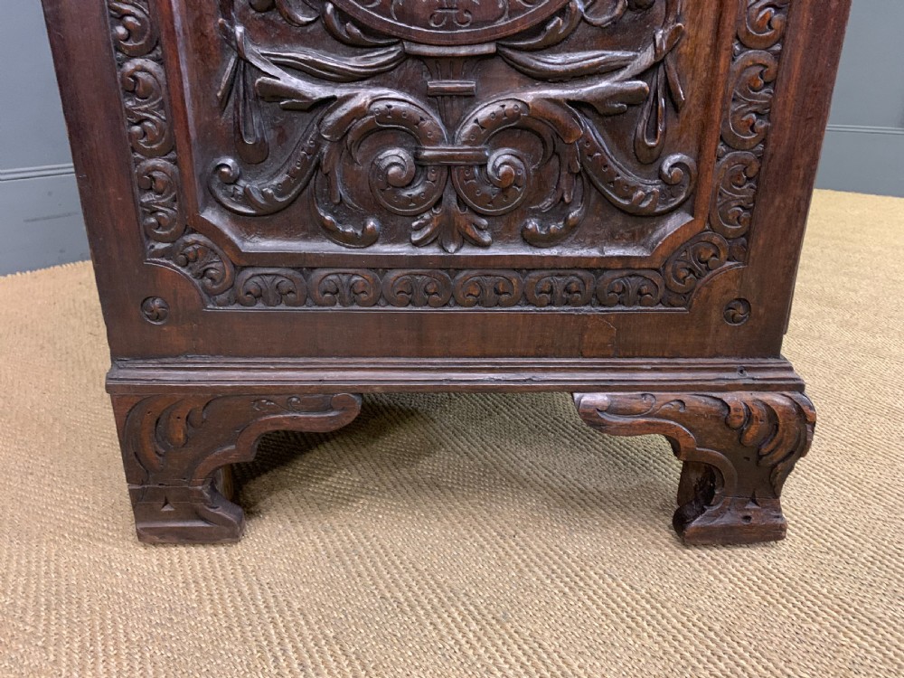 Large 18th Century Carved Walnut Commode View XII