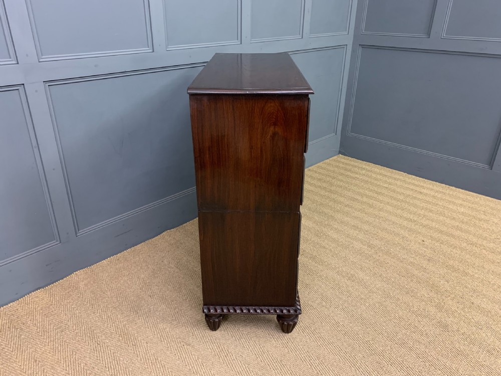 19th Century Anglo Indian Teak Military Chest of Drawers View VIII