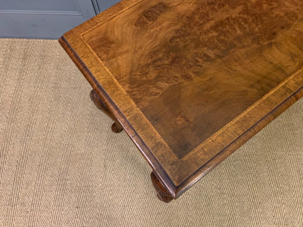 Burr Walnut Lowboy View X