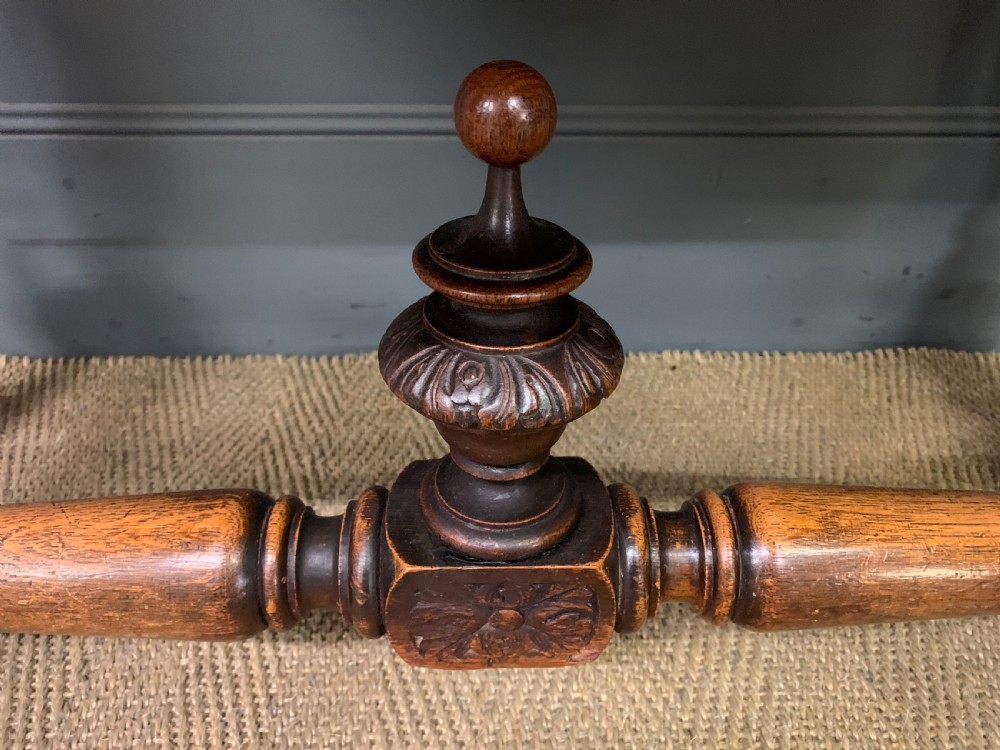 Victorian Carved Oak Table View VI