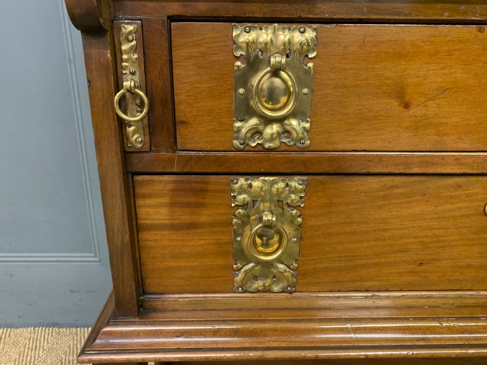 Shapland and Petter Arts and Crafts Bureau Bookcase View VI