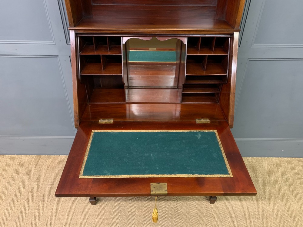 Shapland and Petter Arts and Crafts Bureau Bookcase View XI