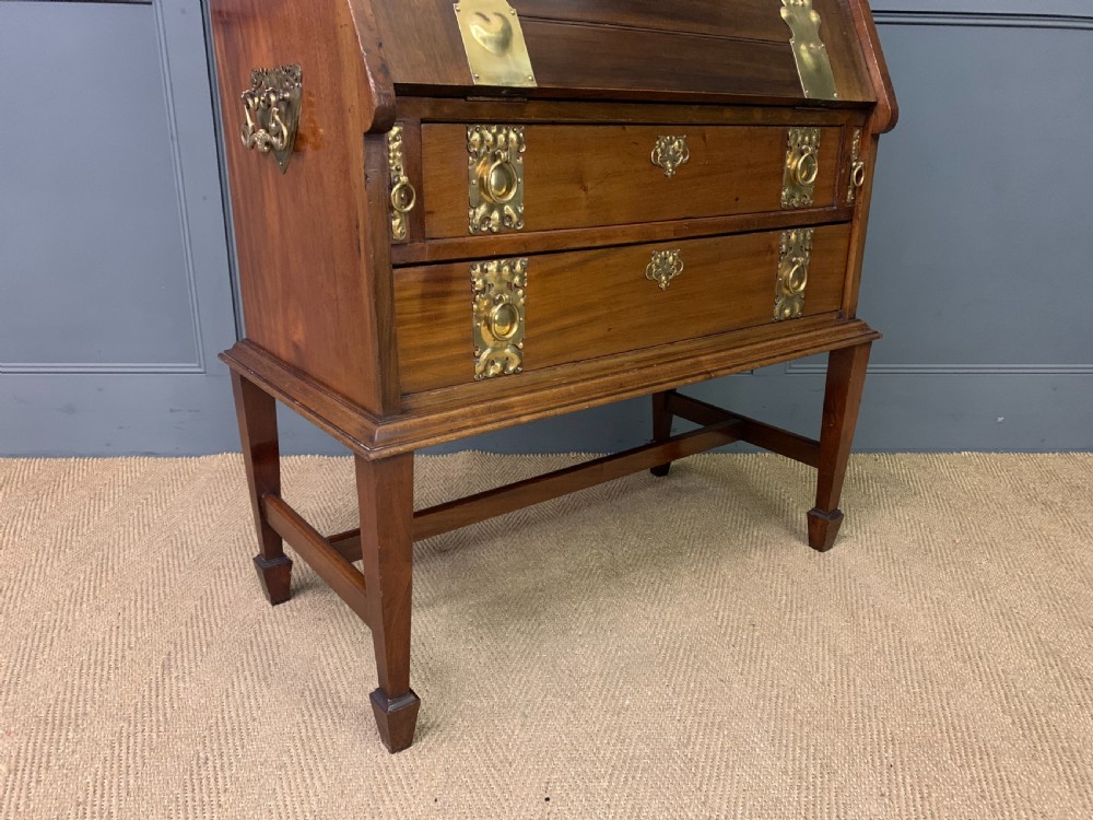 Shapland and Petter Arts and Crafts Bureau Bookcase View XVIII