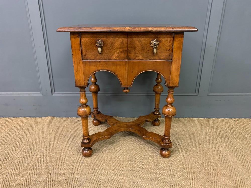 William and Mary Style Walnut Table View II