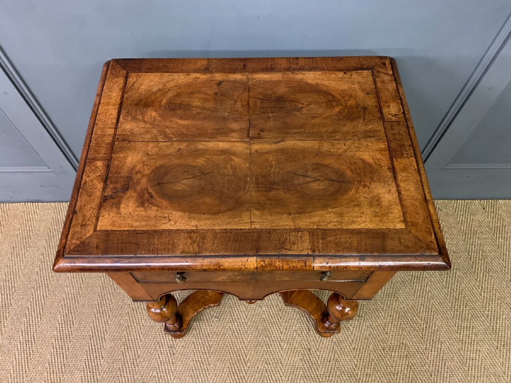 William and Mary Style Walnut Table View III