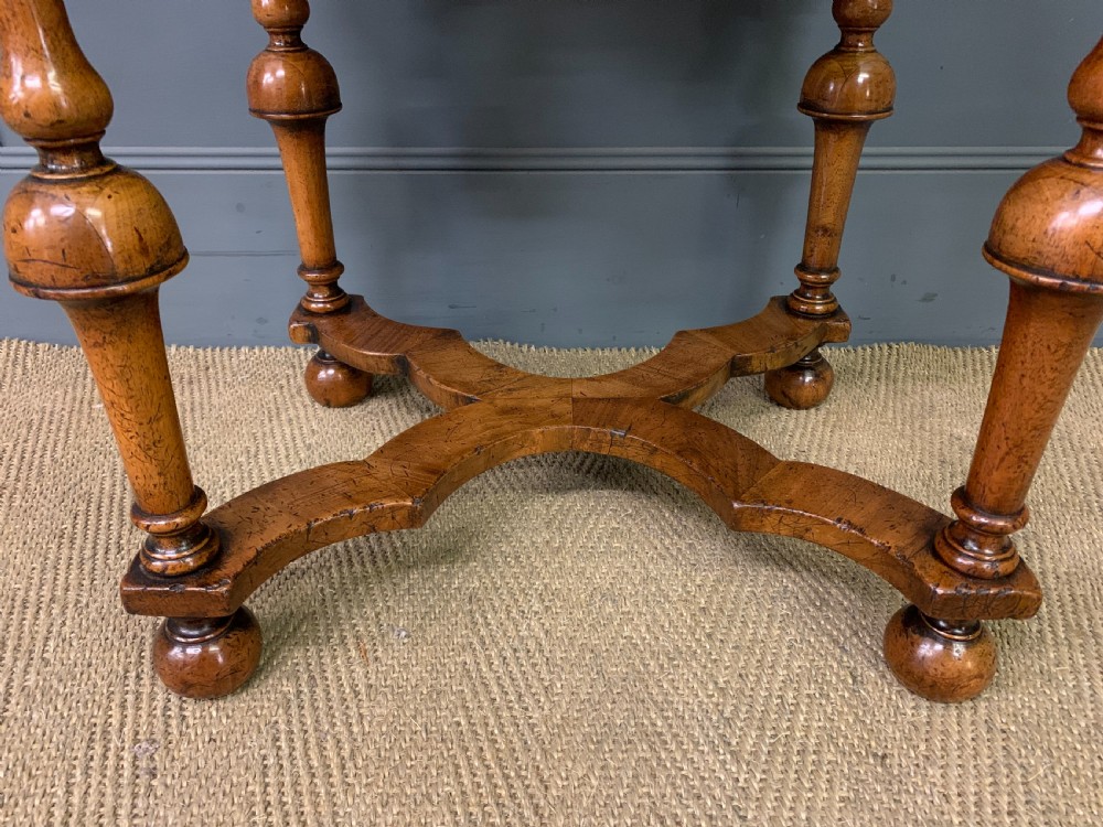 William and Mary Style Walnut Table View IV