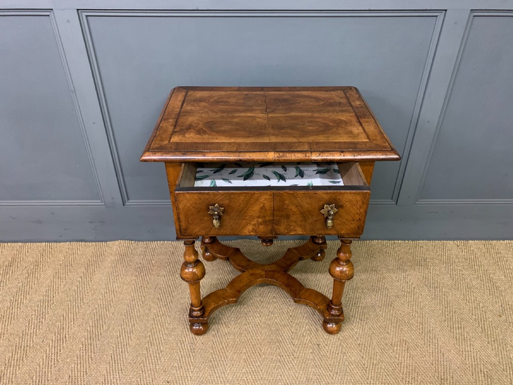 William and Mary Style Walnut Table View VI
