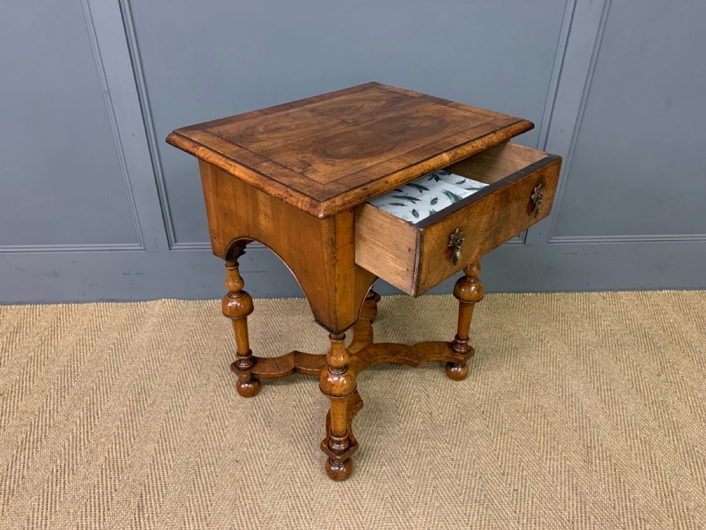 William and Mary Style Walnut Table View VII