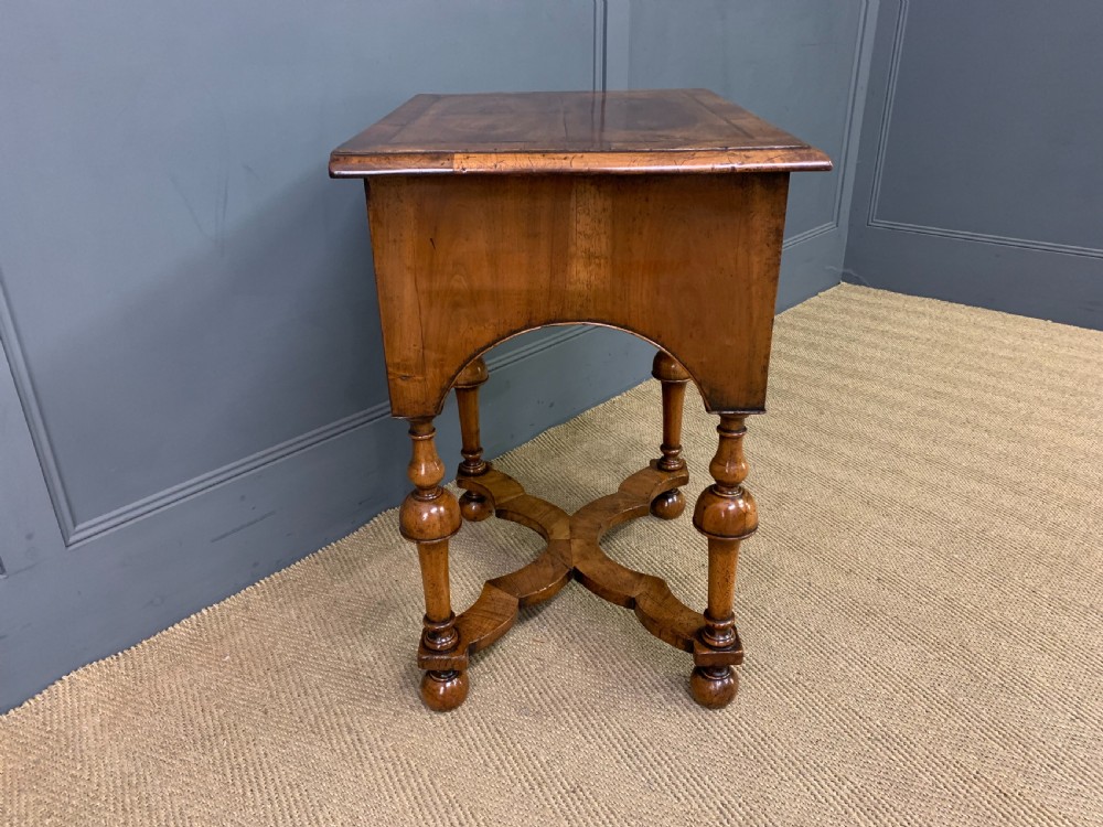 William and Mary Style Walnut Table View IX