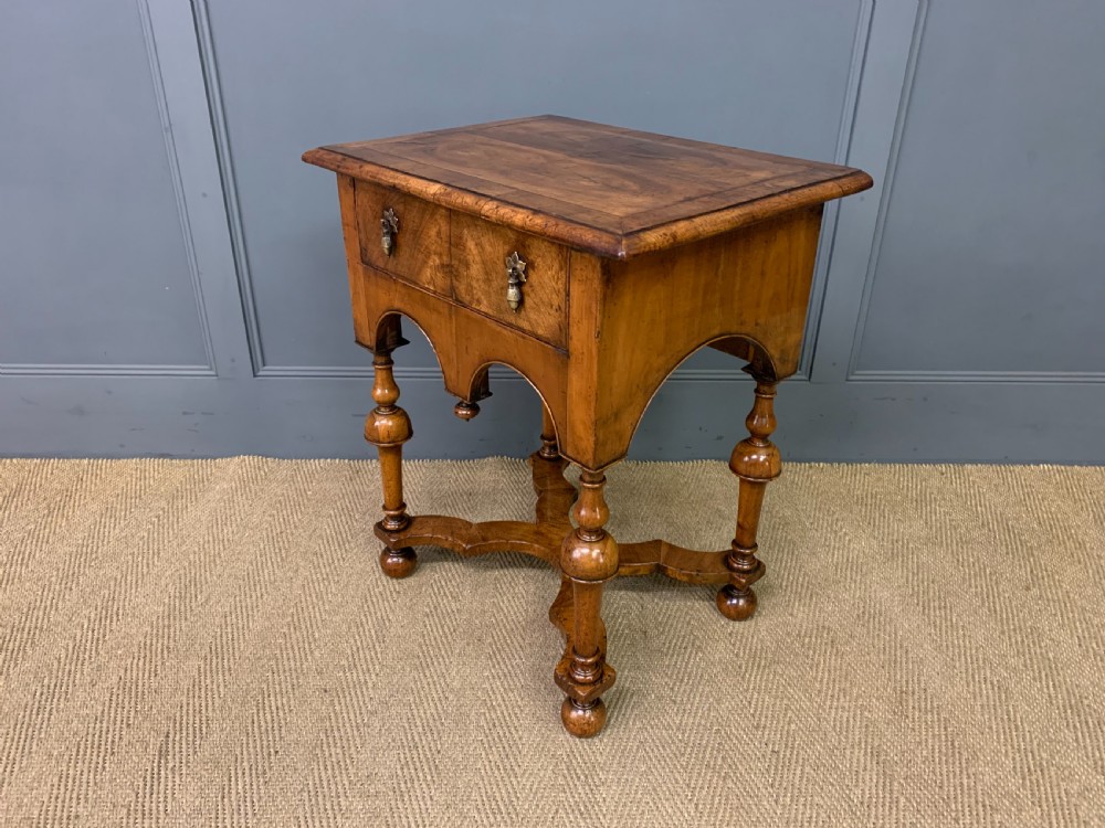 William and Mary Style Walnut Table View XII