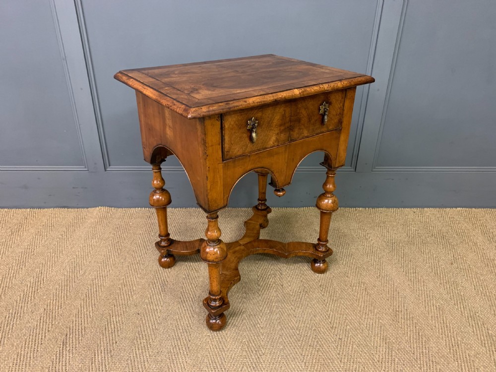 William and Mary Style Walnut Table View XIII