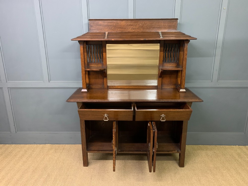 Liberty and Co. Arts and Crafts Oak Sideboard View VII