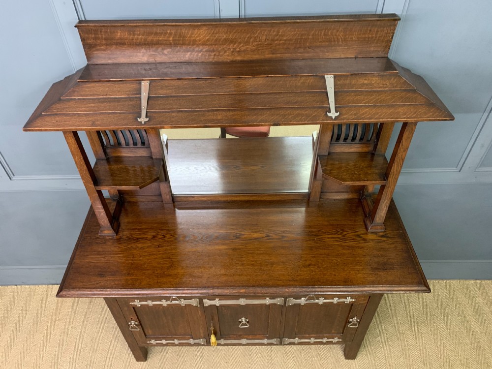 Liberty and Co. Arts and Crafts Oak Sideboard View XI