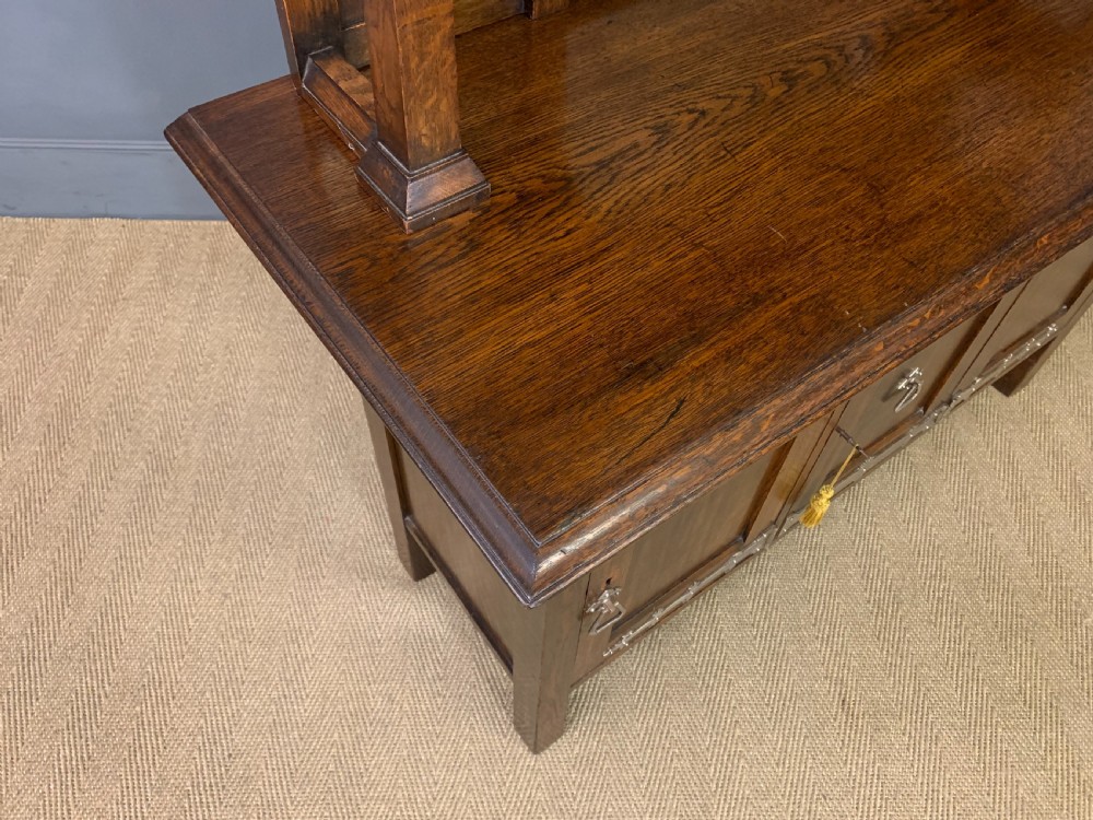 Liberty and Co. Arts and Crafts Oak Sideboard View XIV